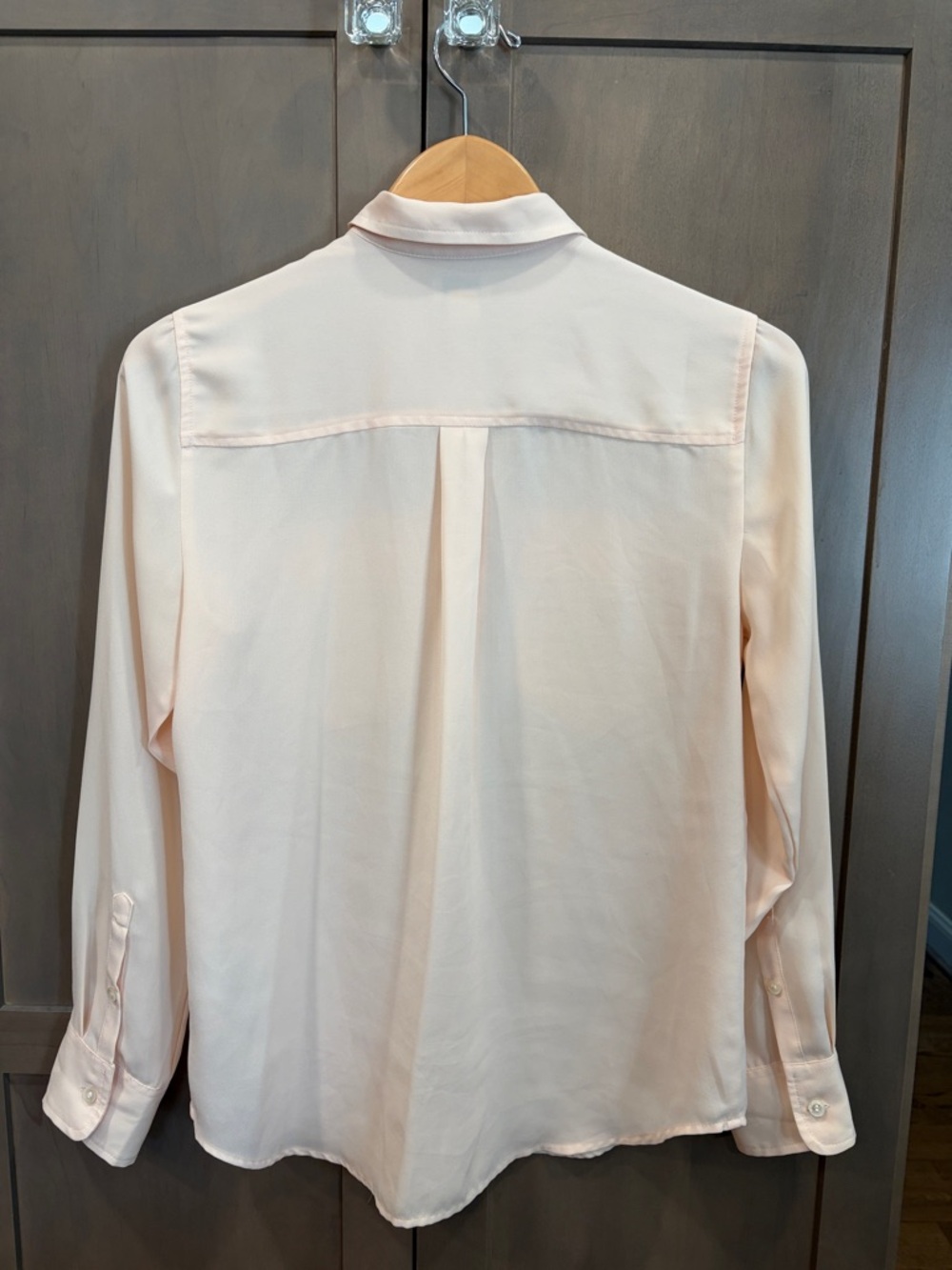 J. Crew Pale Blush Button-Down Shirt - Picture 4 of 4